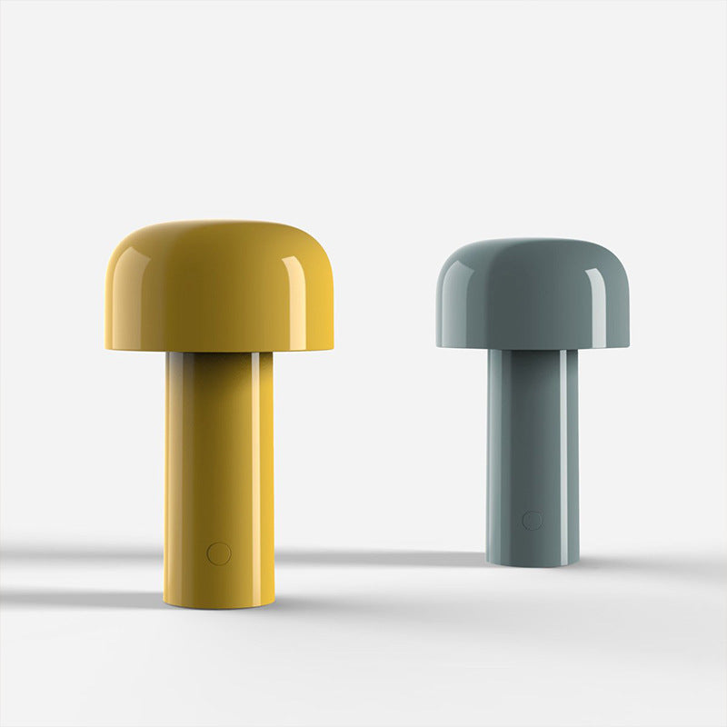 Mushroom Cordless Rechargeable USB Table Lamp