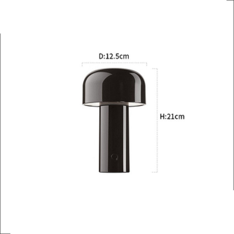 Mushroom Cordless Rechargeable USB Table Lamp